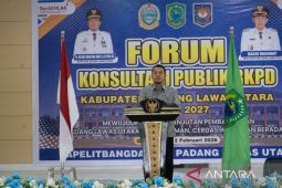 Pemkab Paluta gelar konsultasi publik rancangan awal RKPD 2027