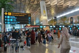 Penerbangan menuju Timur Tengah dari Bandara Soetta terjadi penundaan