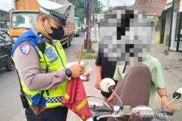 Satlantas Polres Bekasi gagalkan upaya peredaran 23 paket sabu