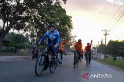 Wabup Sergai lepas peserta goes kemanusiaan Sumut-Aceh