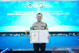 Presiden anugerahi Kapolres Bogor Satyalancana Wira Karya sukseskan program MBG