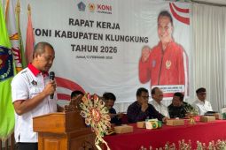Rakerkab KONI Klungkung 2026: Fokus TC atlet peraih medali dan penguatan tata kelola organisasi