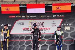 Qarrar Firhand juara seri pembuka WSK Euro Series 2026 di Italia