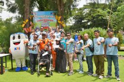 KAI Daop 7 Madiun edukasi keselamatan perjalanan KA ke anak-anak