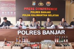 Polres Banjar ringkus 22 tersangka narkoba jelang Ramadhan