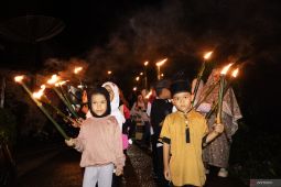 Warga Agam terdampak bencana pawai obor sambut Ramadhan