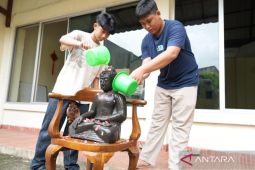 Tradisi Imlek jadi sarana pendidikan karakter di Vihara Viriya Bala