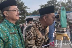 Kemenag Belitung: Pengamatan hilal terhalang awan tebal