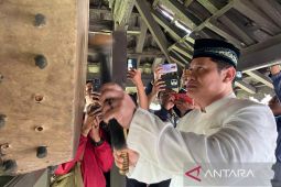 Keraton Kasepuhan menggelar tradisi dlugdag sambut Ramadhan di Cirebon