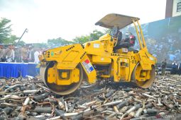 Polda Jabar musnahkan 4.599 knalpot bising jaga ketertiban dan tekan polusi udara