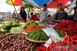 Harga cabai rawit Rp78.900/kg, bawang merah Rp43.700/kg di Sabtu pagi