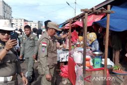 Pemkot Bengkulu kembali tertibkan PKL di kawasan Pasar Panorama