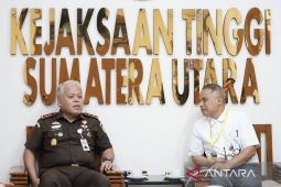 Tingkatkan tata kelola, direksi Bank Sumut jumpai Kajati Halri Siregar