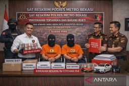 Polres Bekasi serahkan tahap dua kasus korupsi hibah NPCI