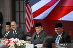 Presiden Prabowo cerita soal MBG hingga berantas korupsi di depan pengusaha AS