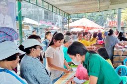 Jaga inflasi, Pemkab Simalungun buka pasar murah di Parapat Danau Toba