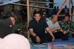 Gubernur Sumut: Warga Tapteng bangun hunian sementara secara mandiri