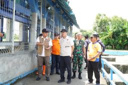 BNPB tambah pompa mobile percepat surut banjir Bengawan Jero Lamongan