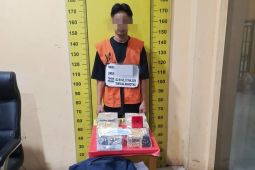 Satresnarkoba Polresta Deli Serdang bongkar kiriman sabu dari Meulaboh