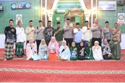 Safari Tarawih di Secanggang, Kapolres Langkat perkuat silaturahmi dan jamin keamanan ibadah