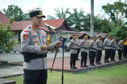 Kapolres Bengkayang tegaskan sanksi anggota yang terlibat narkoba