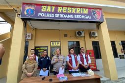 Kapolres Sergai beberkan kasus Kades Tanjung Harap