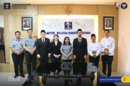 Kemenkum Sumut lantik tiga notaris pengganti  tegaskan pelayanan hukum berkualitas