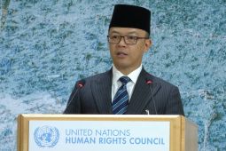 Di Dewan HAM PBB, RI tegaskan komitmen akhiri konflik global