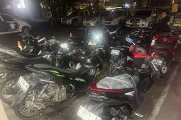 Polisi amankan puluhan motor yang diduga konvoi di JLNT Casablanca