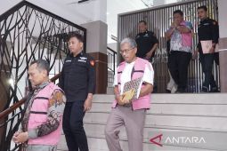 Tiga mantan Kepala KSOP Belawan tersangka korupsi ditahan di Rutan Medan