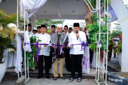 60 stand UMKM dan pasar murah ramaikan bazar Ramadhan di Masjid Agung Sergai