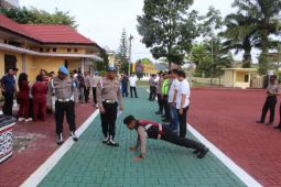 Tes urine personel Polres Simalungun, hasilnya negatif