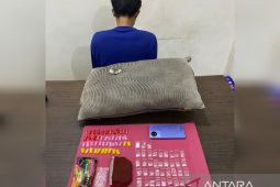 Polisi tangkap pengedar sabu di Pangkalpinang, 48 klip disembunyikan dalam bantal