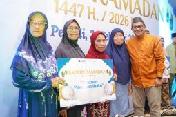 PT Timah salurkan ratusan paket sembako bantu janda - lansiadi Bangka