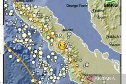 Getaran gempa Samosir hari ini M3,2 terdeteksi pada kedalaman dangkal