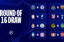 16 besar Liga Champions: PSG lawan Chelsea, Madrid jumpa City