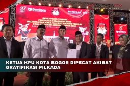 Ketua KPU Kota Bogor dipecat akibat gratifikasi Pilkada