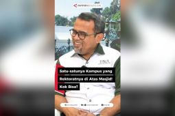 Satu-satunya kampus yang rektoratnya di atas Masjid!, kok bisa?