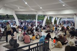Masjid Agung Sergai jadi tempat favorit berbuka puasa bersama keluarga