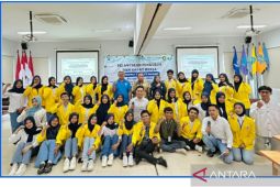 Bangun sinergi mahasiswa, UT Serang lantik pengurus Ormawa IKM