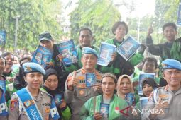 Polda Kalsel sosialisasikan fitur pengaduan cepat Propam ke Ojol