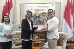 ANTARA Biro Bali perkuat silaturahmi dengan Kanwil Kemenag