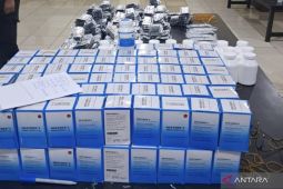 Polres Bekasi bongkar gudang 187 ribu butir obat ilegal golongan G