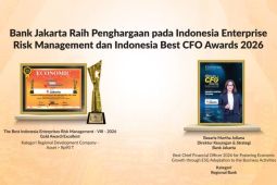 Bank Jakarta raih penghargaan manajemen risiko dan CFO terbaik