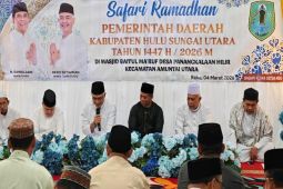 Pemkab HSU gelar Safari Ramadhan di Masjid Baitul Ma'ruf