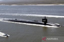 Kapal selam AS tenggelamkan kapal tempur Iran di Samudera Hindia