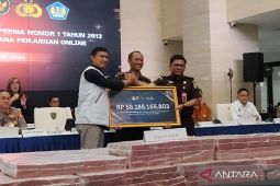 Polri serahkan uang Rp58,1 miliar dari kasus judol ke kejaksaan