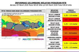 Perairan NTB masuk zona merah imbas bibit siklon tropis