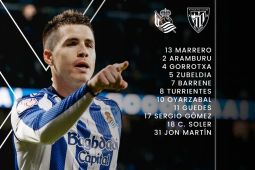 Real Sociedad ke final usai kalahkan Athletic Club 1-0