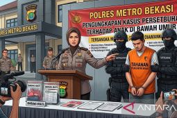 Polres Bekasi berhasil ungkap kasus persetubuhan anak di bawah umur